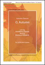 O Autumn SATB choral sheet music cover Thumbnail